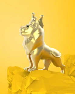 Porte Clés Roi Lion -Animalière Décoration Magasin file 2429