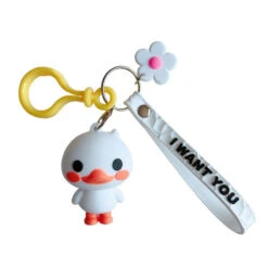 Porte Clés Canard 3 Couleurs -Animalière Décoration Magasin file 243