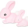Veilleuse Famille Lapin Rose -Animalière Décoration Magasin file 2433