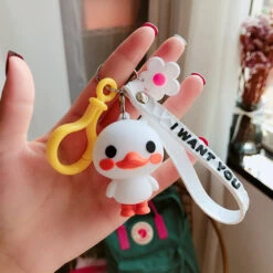 Porte Clés Canard 3 Couleurs -Animalière Décoration Magasin file 244