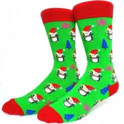 Chaussettes Pingouin De Noël