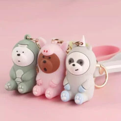 Porte Clés Panda Licorne -Animalière Décoration Magasin file 2507