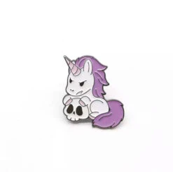 Pins Licorne Skull