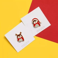 Pins Pingouin De Noël -Animalière Décoration Magasin file 2546