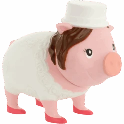 Couple De Cochons Mariés -Animalière Décoration Magasin file 260