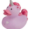 Canard Licorne Cœur Violette