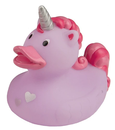 Canard Licorne Cœur Violette 3 Canard Licorne Cœur Violette