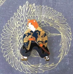 Pins Shiba Samouraï