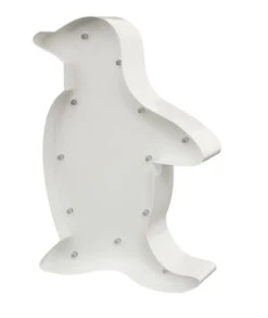 Lampe Pingouin Blanc -Animalière Décoration Magasin file 2736