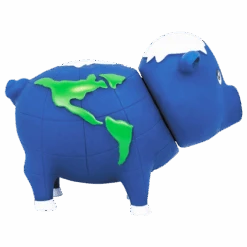 Cochon Map Monde -Animalière Décoration Magasin file 278