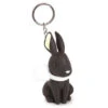 Porte Clés Lapin Noir -Animalière Décoration Magasin file 2889