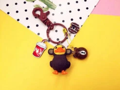 Grand Porte-Clés Canard Déguisé -Animalière Décoration Magasin file 2945