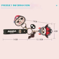 Porte Clés Singe Diable -Animalière Décoration Magasin file 2949