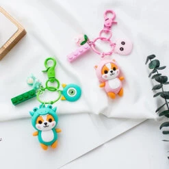 Porte-Clés Corgi Déguisé -Animalière Décoration Magasin file 3004