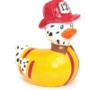 Canard Chien Pompier -Animalière Décoration Magasin file 3015