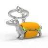Porte Clés Chien Hot Dog -Animalière Décoration Magasin file 3030
