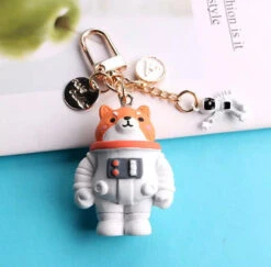 Porte Clés Animal Astronaute -Animalière Décoration Magasin file 3042
