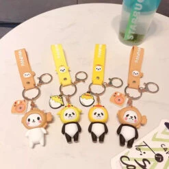 Porte Clés Animal Déguisé En Poisson Rouge -Animalière Décoration Magasin file 3098