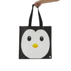 Sac De Course Pingouin -Animalière Décoration Magasin file 3177