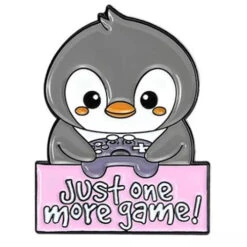Pins Pingouin Gamer