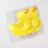Autocollant Canard Jaune -Animalière Décoration Magasin file 320