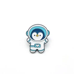 Pins Pingouin Astronaute