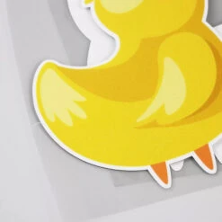 Autocollant Canard Jaune -Animalière Décoration Magasin file 322