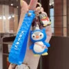 Porte Clés Pingouin Licorne Bleu 2 Porte Clés Pingouin Licorne Bleu -Animalière Décoration Magasin file 3278
