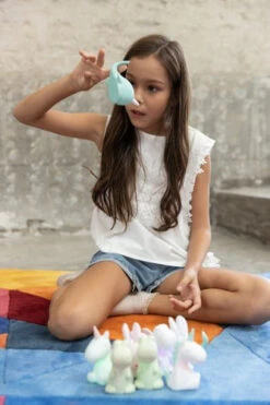 Mini Veilleuse Licorne Bleue -Animalière Décoration Magasin file 3294