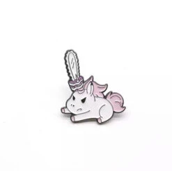 Pins Licorne Tronconneuse