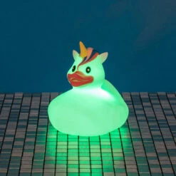 Canard Licorne Lumineuse -Animalière Décoration Magasin file 3348
