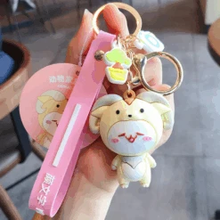 Porte Clés Kaomoji Déguisé -Animalière Décoration Magasin file 337