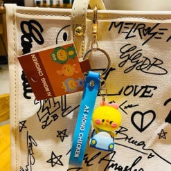 Porte Clés Poussin Conducteur -Animalière Décoration Magasin file 3379