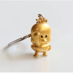 Porte-Clés Poussin Métal