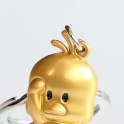 Porte-Clés Poussin Métal -Animalière Décoration Magasin file 3407