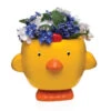 Pot De Fleurs Poussin -Animalière Décoration Magasin file 3413
