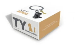 Porte Clés Dino Noir -Animalière Décoration Magasin file 3463