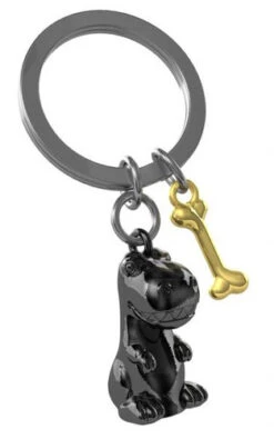 Porte Clés Dino Noir -Animalière Décoration Magasin file 3464