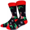 Chaussettes Dinosaures De Noël 2 Chaussettes Dinosaures De Noël -Animalière Décoration Magasin file 3487