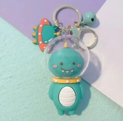 Porte Clés Dino Astronaute -Animalière Décoration Magasin file 3496