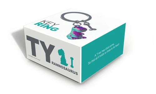 Porte Clés Dino Arc En Ciel 5 Porte Clés Dino Arc En Ciel – Image 3