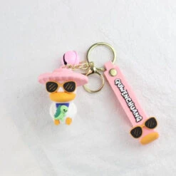 Porte Clés Canard Vacances Dino