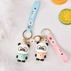 Porte Clés Panda Touriste -Animalière Décoration Magasin file 3555