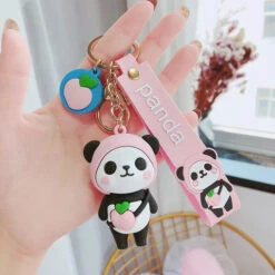 Porte Clés Panda Fruit 9 Porte Clés Panda Fruit -Animalière Décoration Magasin file 3565