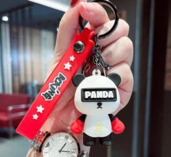 Porte Clés Panda Boxeur -Animalière Décoration Magasin file 3596