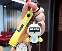 Porte Clés Panda Boxeur -Animalière Décoration Magasin file 3598