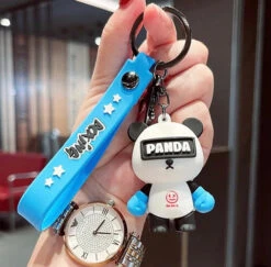 Porte Clés Panda Boxeur -Animalière Décoration Magasin file 3599