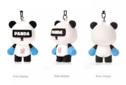 Porte Clés Panda Boxeur -Animalière Décoration Magasin file 3602