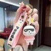 Porte Clés Panda Cool Rose -Animalière Décoration Magasin file 3614