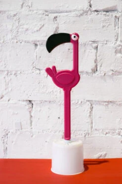 Brosse WC Flamant Rose 11 Brosse WC Flamant Rose -Animalière Décoration Magasin file 3644